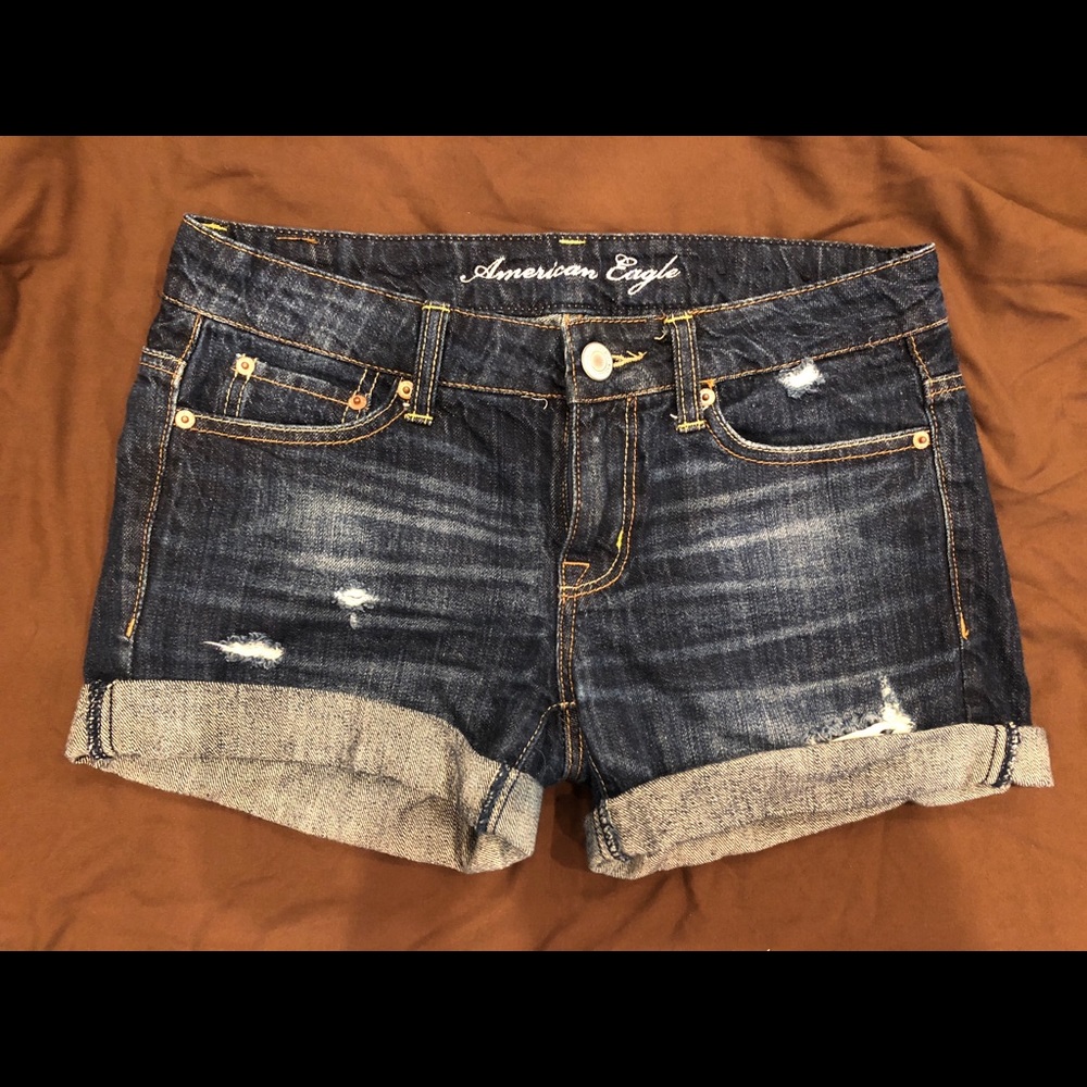 American eagle baggy boyfriend shorts